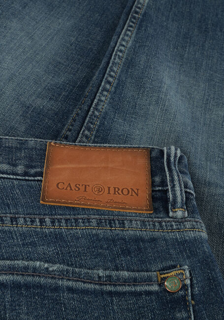 Blauwe CAST IRON Slim fit jeans RISER SLIM REPAIR GCT - large