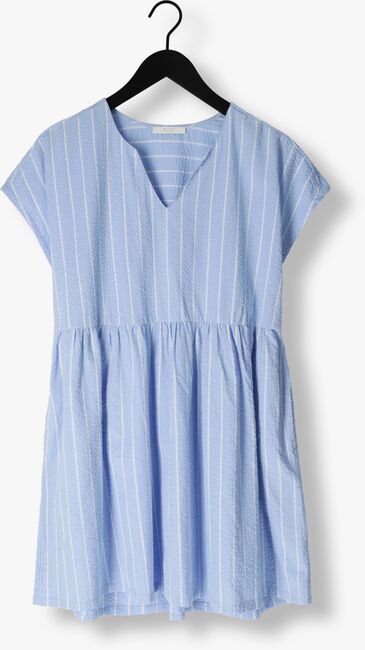 Lichtblauwe BY-BAR Mini jurk FINN DRESS - large
