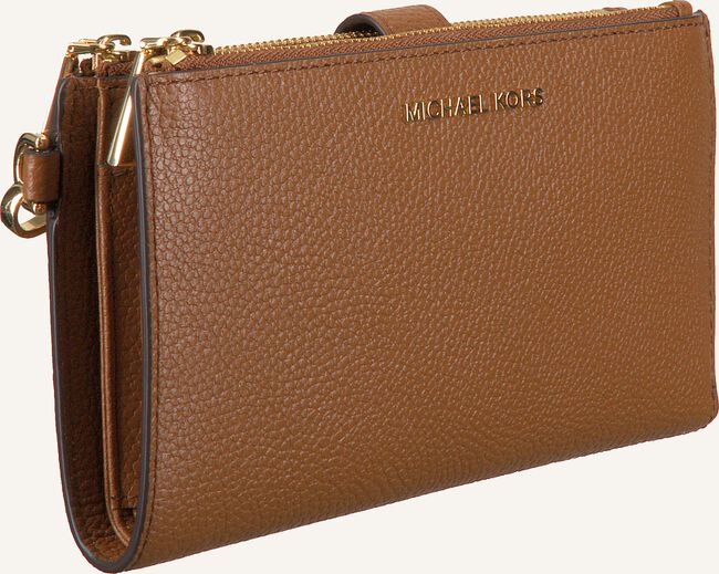 Cognac MICHAEL KORS Portemonnee DBLZP WRISTLET Cognac MICHAEL KORS Portemonnee DBLZP WRISTLET - large