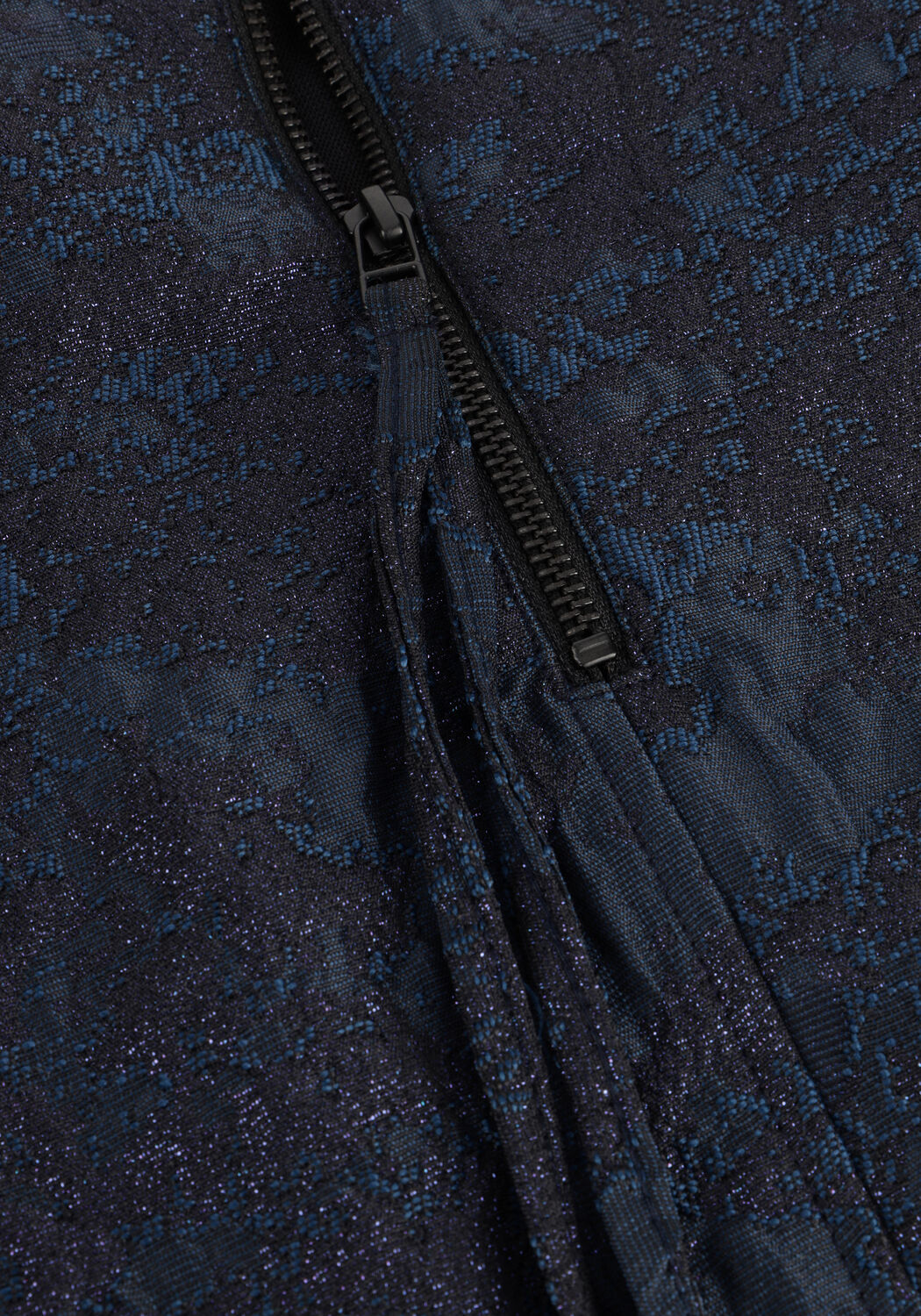 Donkerblauwe BY-BAR Blouses ZASU JAQUARD BLOUSE - large