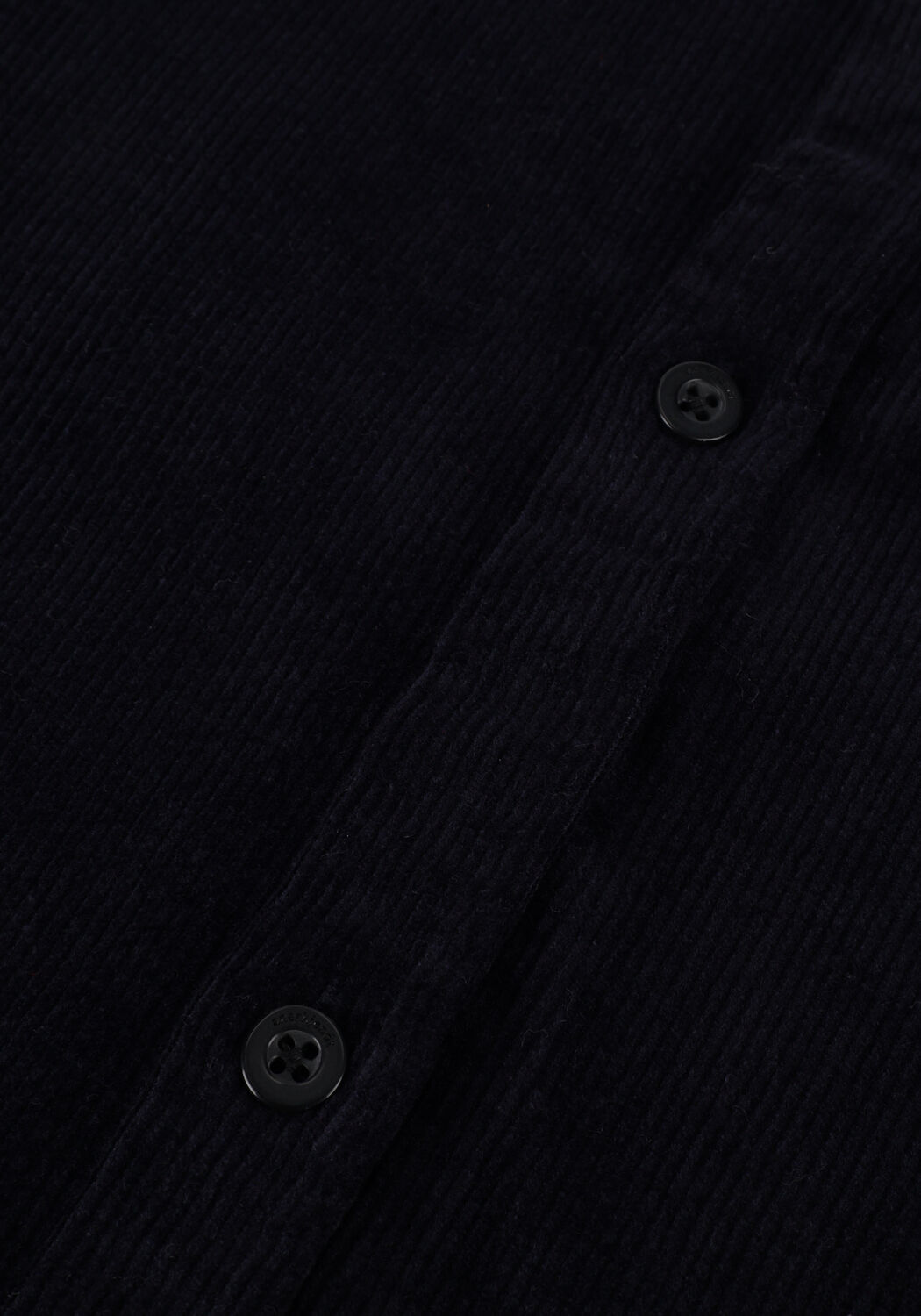 Donkerblauwe ANERKJENDT Overshirt AKLEIF CORDUROY SHIRT - large