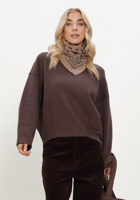 Bruine MSCH COPENHAGEN Sweater MSCHMARLETTA SWEATSHIRT - large