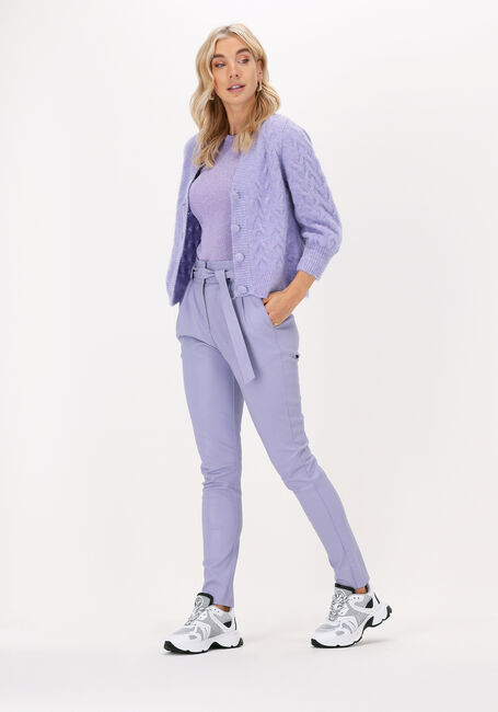 Lila IBANA Pantalon PAULA STRETCH LEATHER - large