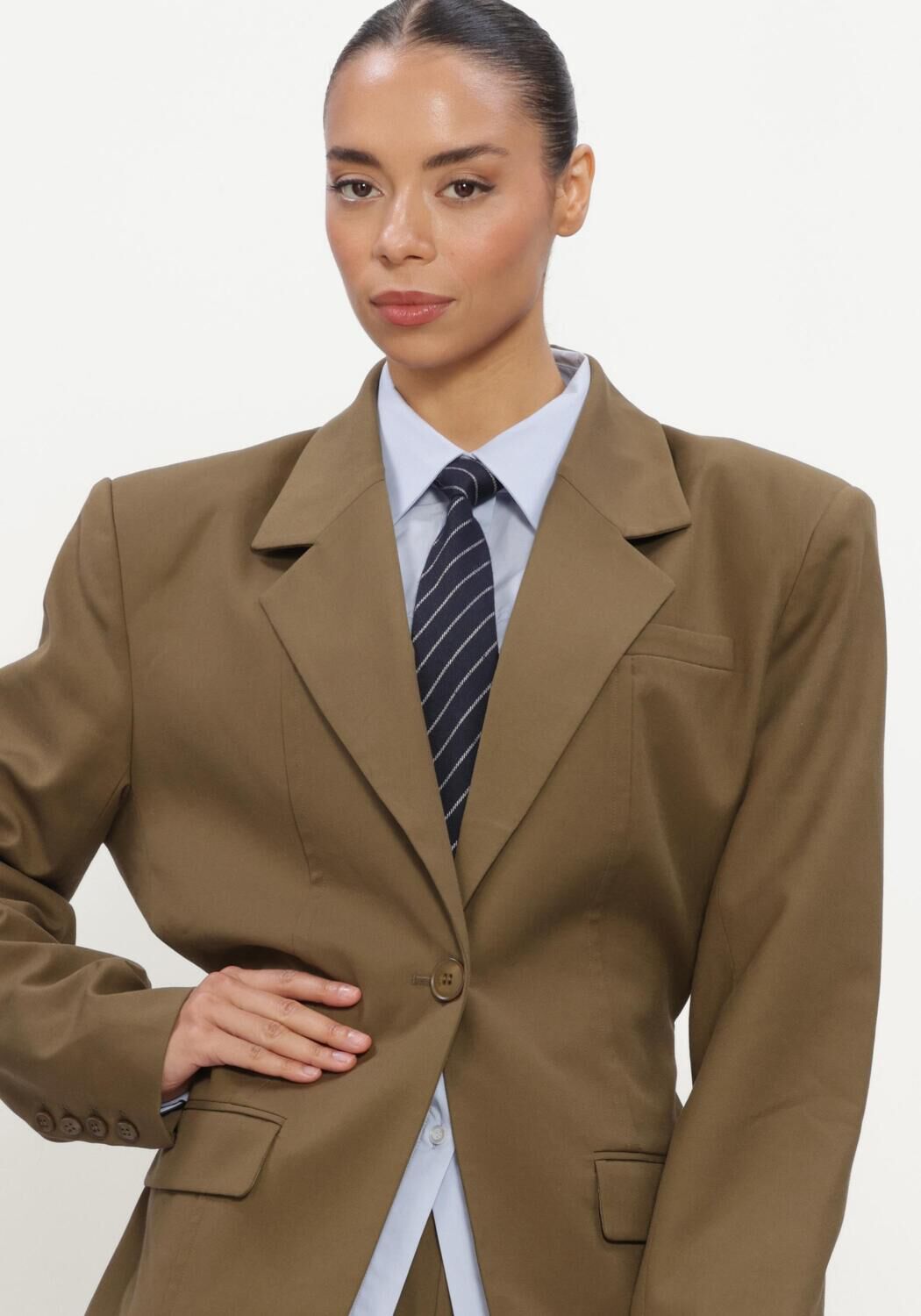 Groene GESTUZ Blazers GZOLIVIA OZ BLAZER - large