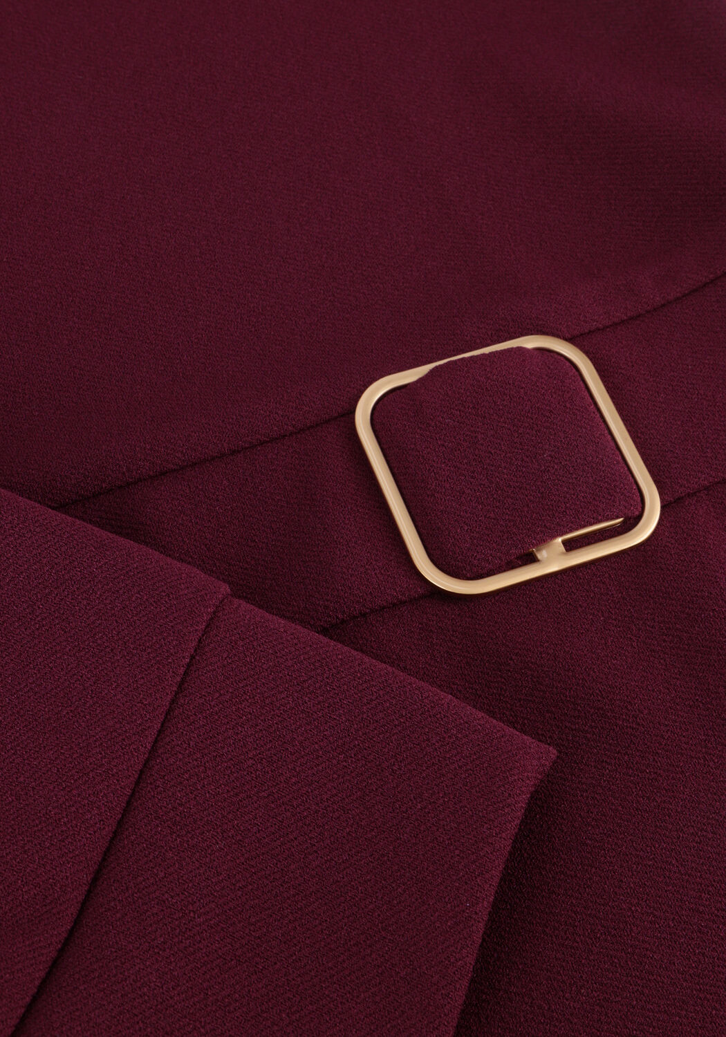 Bordeaux ANA ALCAZAR Mini jurk DRESS CLASP - large