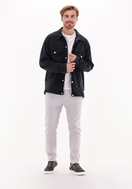 Zwarte TOMMY JEANS Spijkerjas UTILITY SHIRT JKT RCYCR CF7101 - large