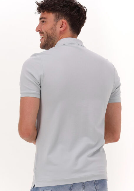 Lichtblauwe G-STAR RAW Polo DUNDA SLIM POLO S/S - large