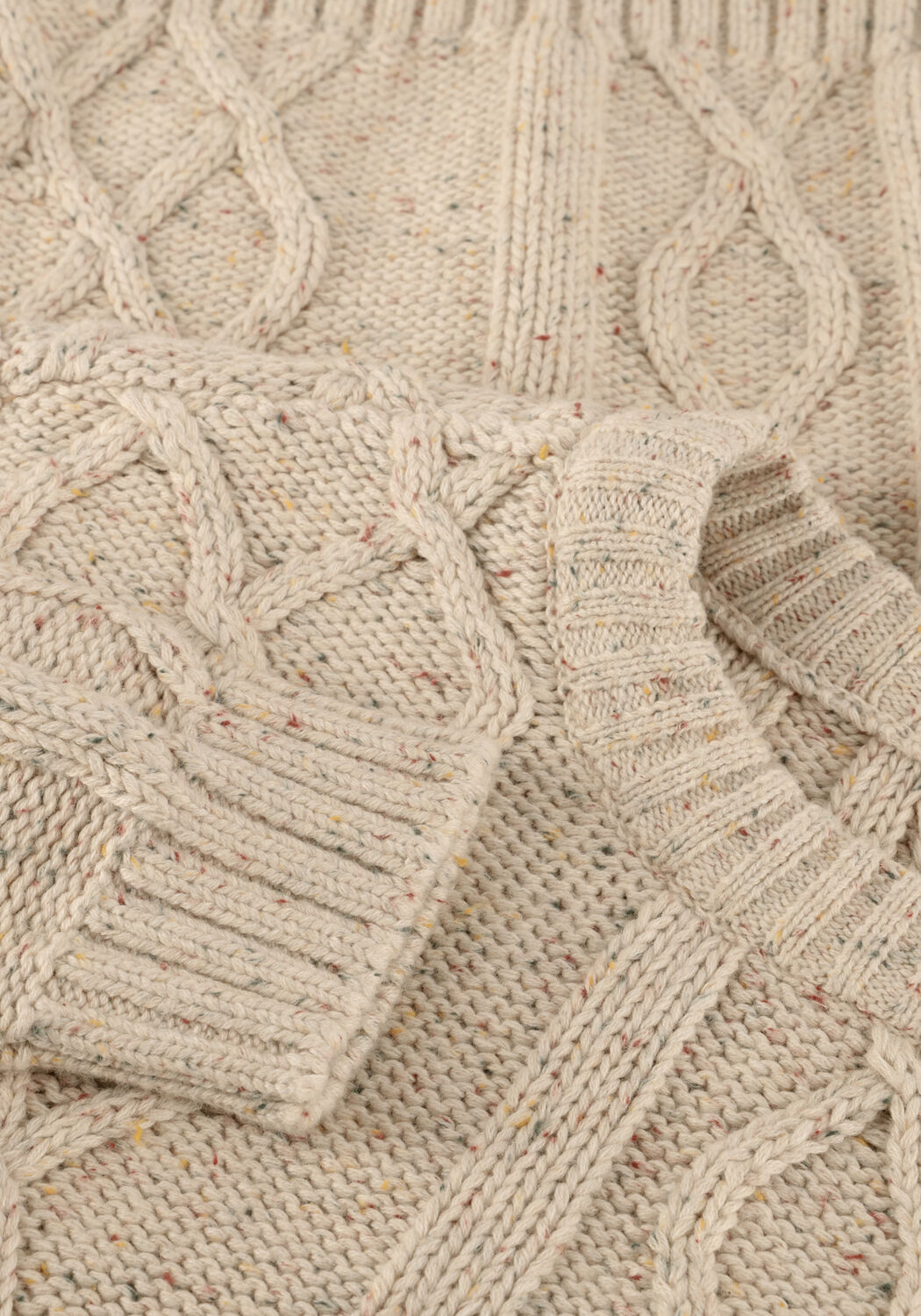Creme DAILY7 Trui KNITTED SWEATER CABLE - large
