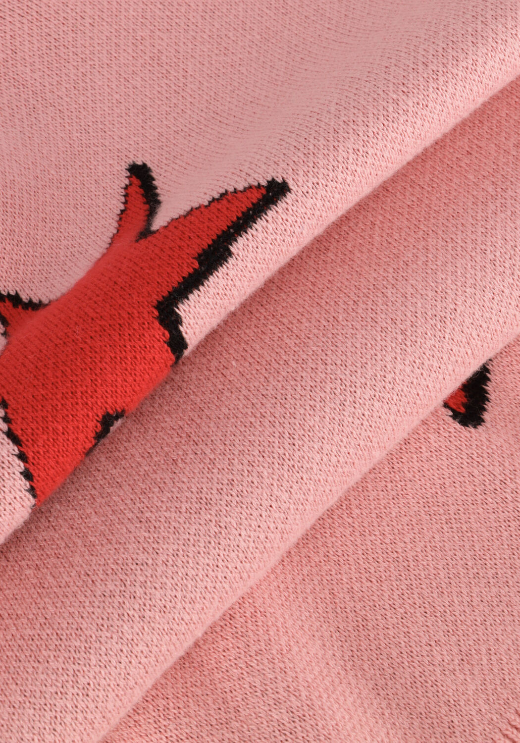 Roze CARLIJNQ Sweater STARS-SWEATER TURTLENECK - large