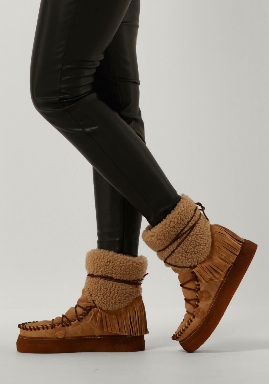 Cognac KARMA OF CHARME Veterboots YMIZ INDIO INDIAN - large