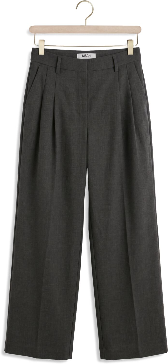 MSCH COPENHAGEN Dames Broeken Mschhenrike Hw Pants Antraciet