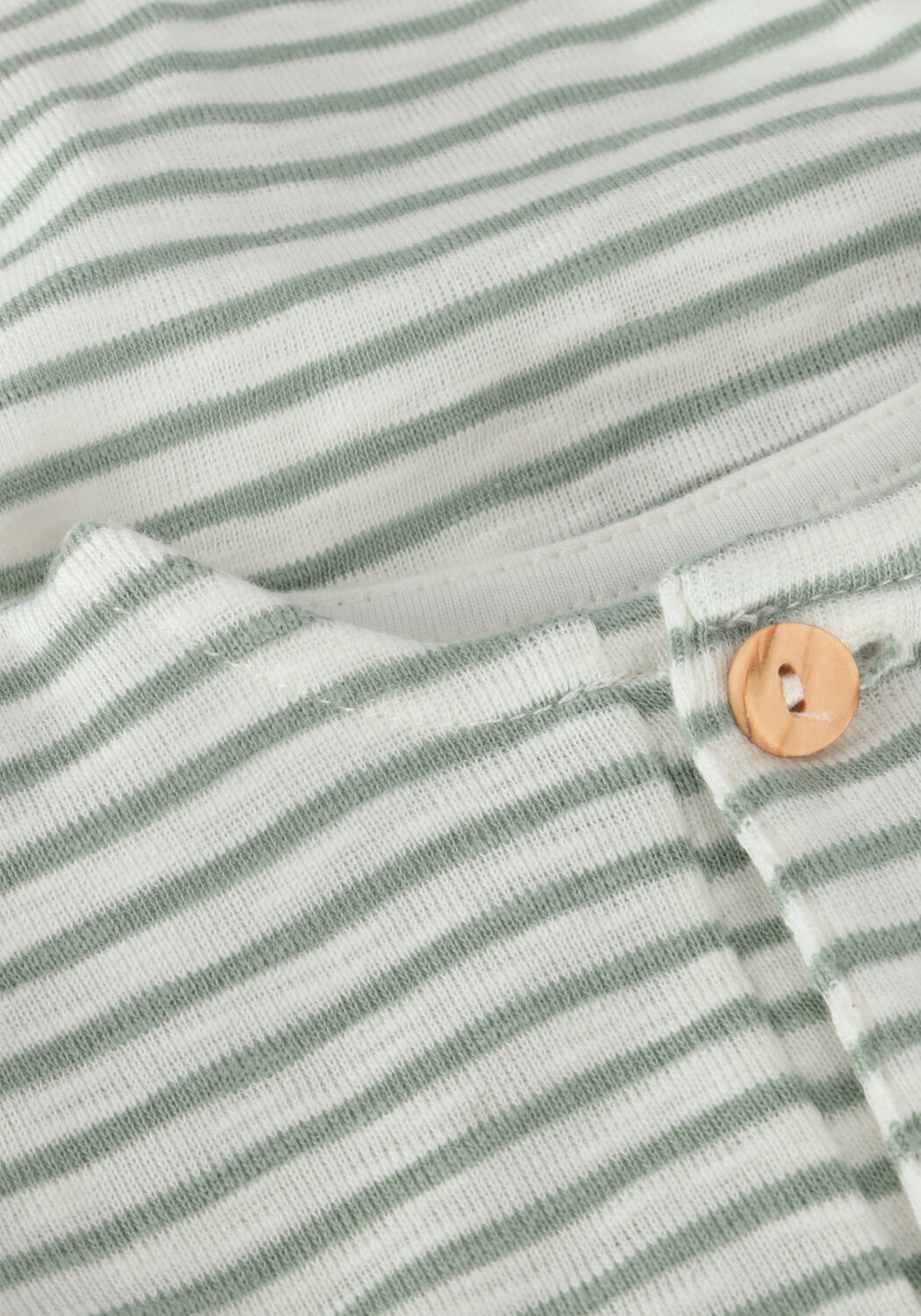 PLAY UP Baby Rompers Striped Rib Flame Body Groen