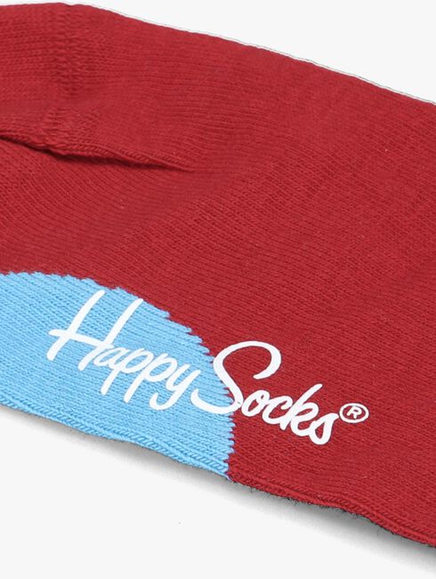 Rode HAPPY SOCKS Sokken JUMBO DOT - large