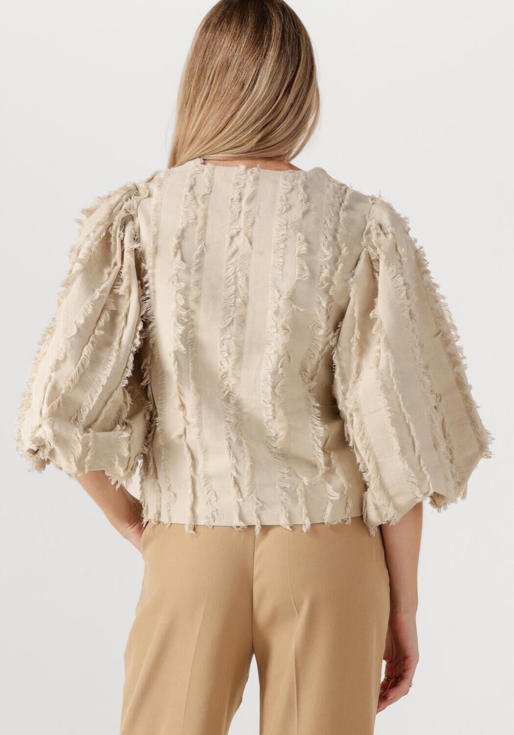 MINUS Dames Jassen Venja Short Jacket Beige