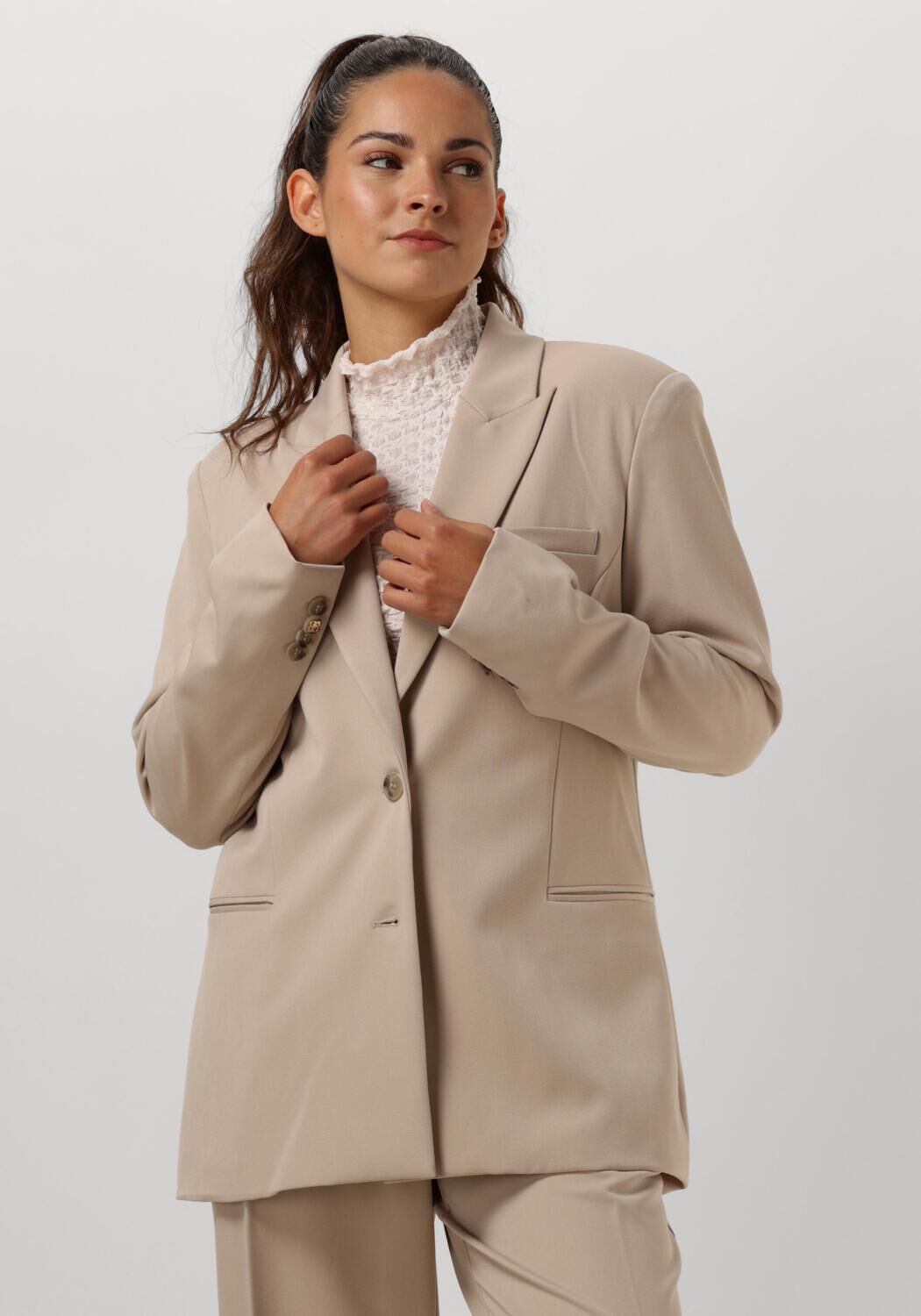 DANTE6 Dames Blazers Beadu Blazer Beige