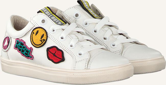 Witte BRAQEEZ Lage sneakers 418237 Witte BRAQEEZ Lage sneakers 418237 - large