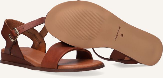Cognac RED-RAG Platte sandalen 79370 Cognac RED-RAG Platte sandalen 79370 - large