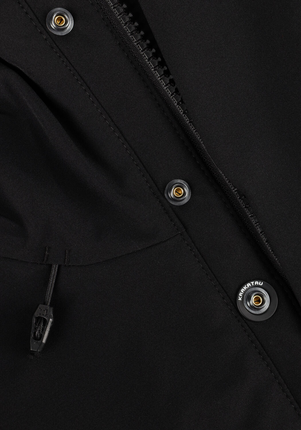 Zwarte KRAKATAU Parka's QM483 - large