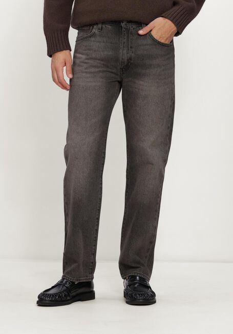 Donkergrijze LEVI'S Straight leg jeans 555 RELAXED STRAIGHT BACK ON THE BLOCK - large