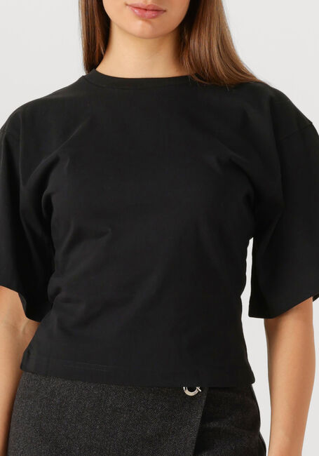 Zwarte NEO NOIR T-shirt ASHA BOXY TEE - large