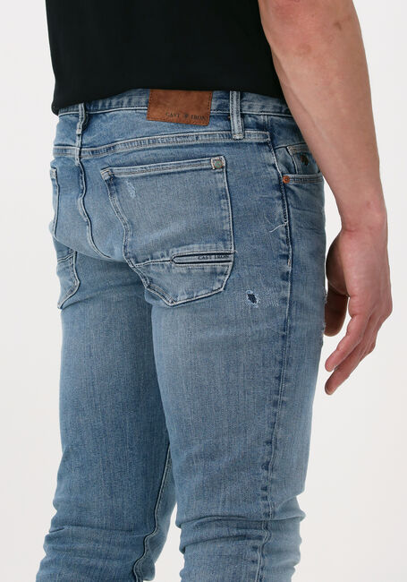 Blauwe CAST IRON Slim fit jeans RISER SLIM SOFT SUMMER VINTAGE - large