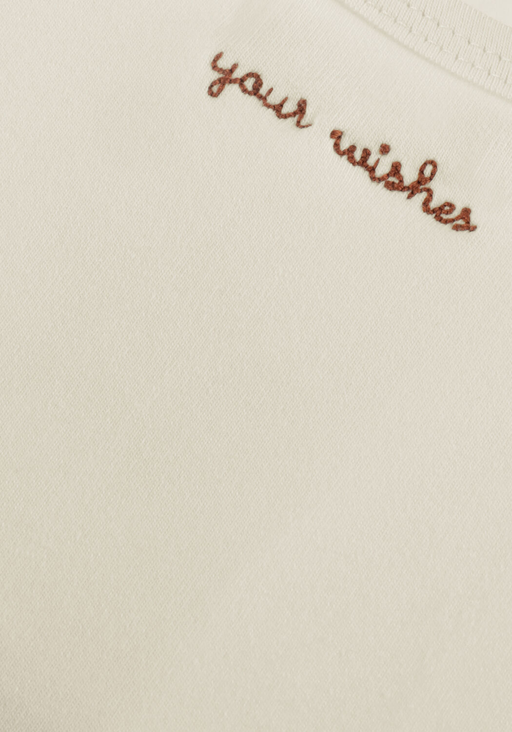 Ecru YOUR WISHES T-shirt JIP - large