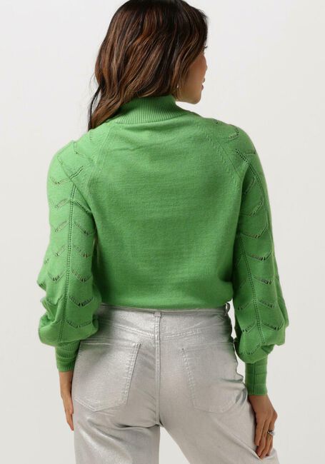 Groene OBJECT Coltrui OBJEVA L/S KNIT PULLOVER - large