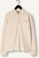 Zand WOODBIRD Polo WBALTER WAFFEL POLO Zand WOODBIRD Polo WBALTER WAFFEL POLO - medium