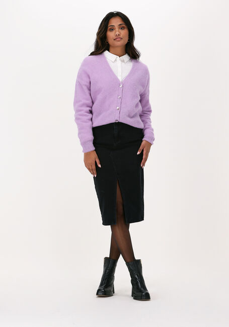 Lila SUMMUM Vest CARDIGAN FEATHER LIGHT ALPACA - large