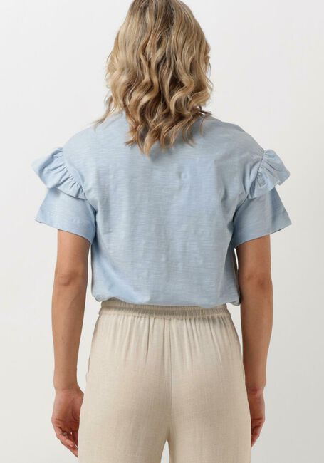 Blauwe SELECTED FEMME T-shirt SLFRYLIE SS FLORENCE TEE - large