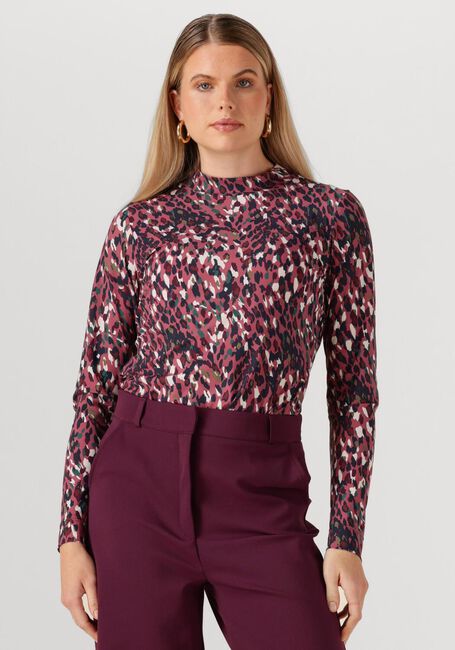 Bordeaux STUDIO ANNELOES Top Faith leopard top - large