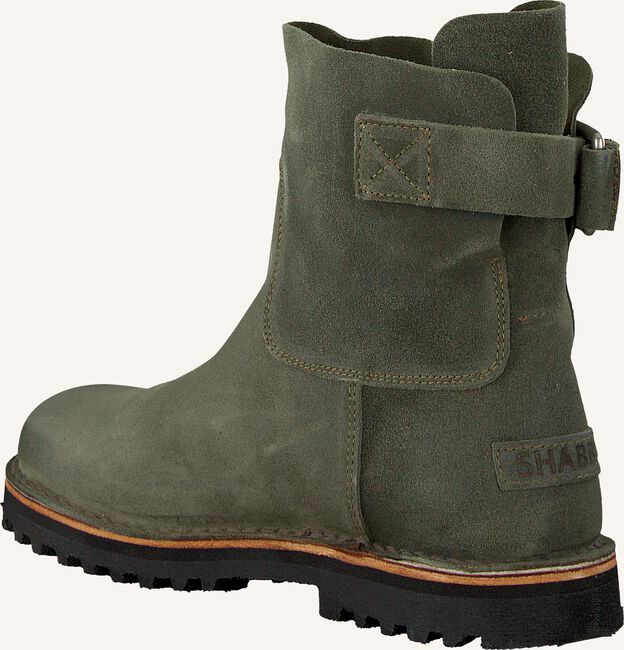 Groene SHABBIES Enkellaarsjes 181020134 Groene SHABBIES Enkellaarsjes 181020134 - large