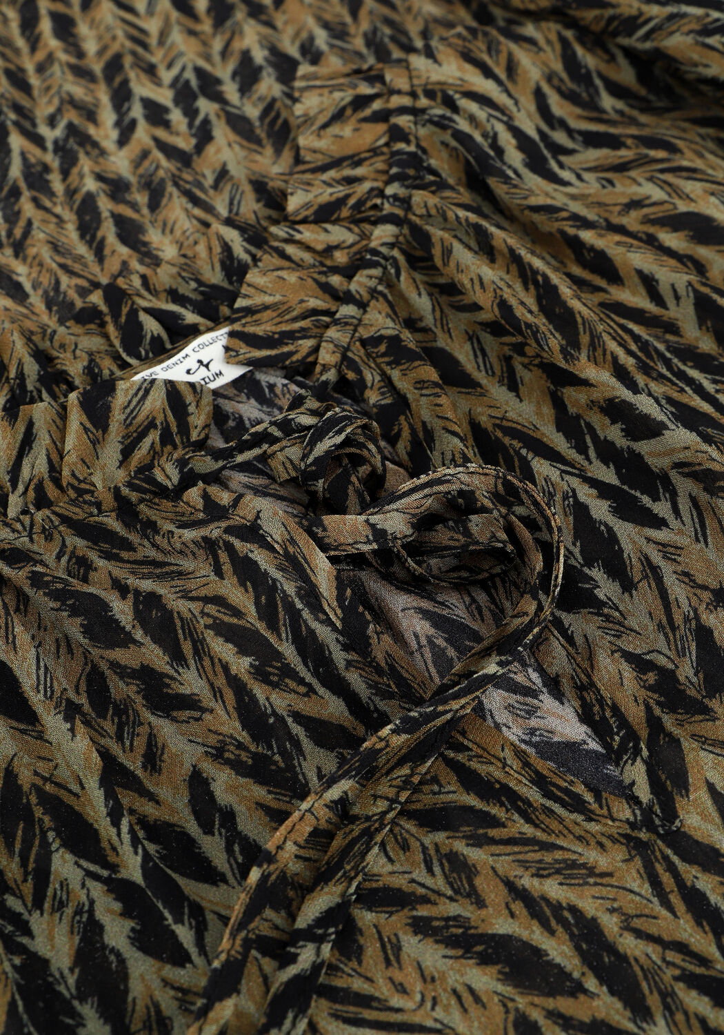 Groene CIRCLE OF TRUST Top MEDA BLOUSE - large