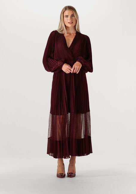 Bordeaux TWINSET MILANO Maxi jurk 252TP2641 - large