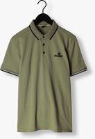 Olijf VANGUARD Polo SHORT SLEEVE POLO COTTON POLY WAFFLE STRUCTURE