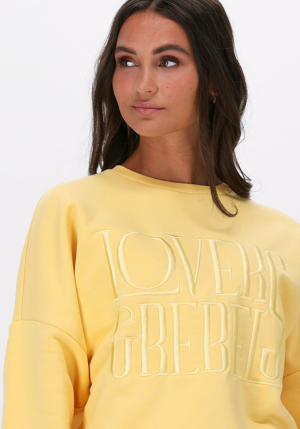 Colourful rebel sales gele trui