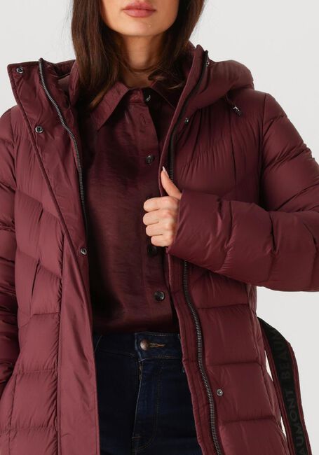 Bordeaux BEAUMONT Gewatteerde jas VALENTINA LONG COAT - large