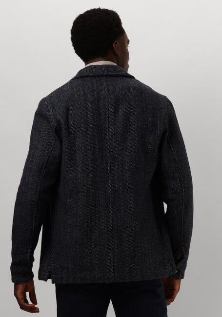 Donkerblauwe PROFUOMO Overshirt OVERSHIRT TWILL N - large