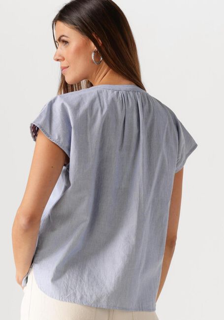 Blauwe BY-BAR Blouses AMIE EMBROIDERIE BLOUSE - large