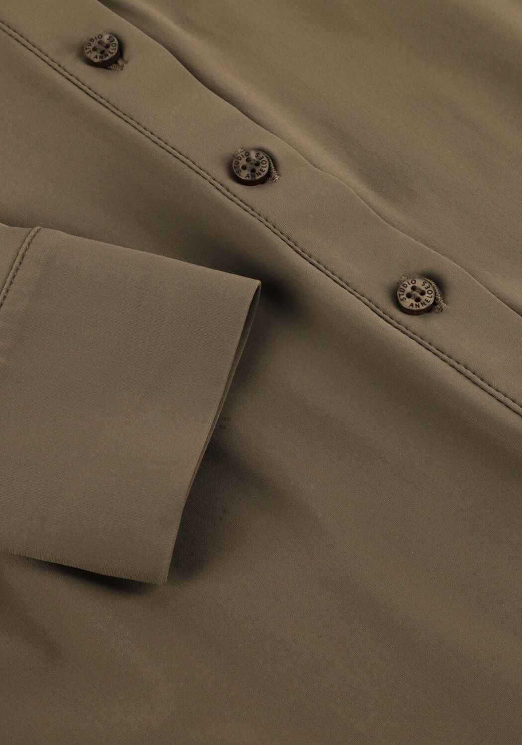 Donkergroene STUDIO ANNELOES Blouses POPPY BLOUSE - large