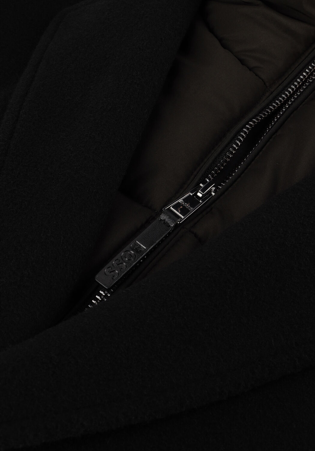 Zwarte BOSS BLACK Mantel H-HYDE-BIB-234 - large