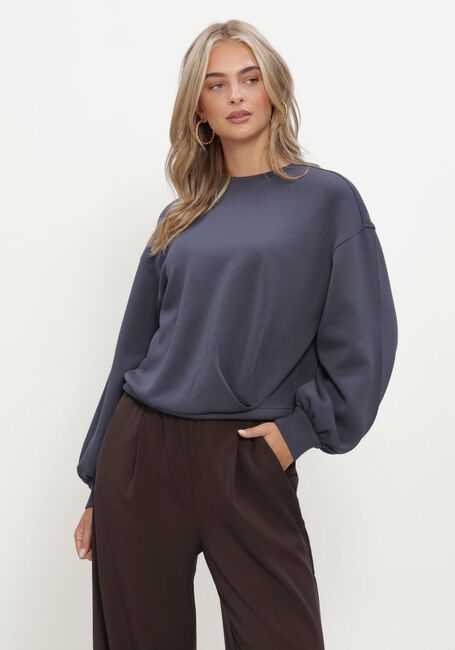 Donkerblauwe MSCH COPENHAGEN Sweater MSCHBROOKE IMA Q SWEATSHIRT - large