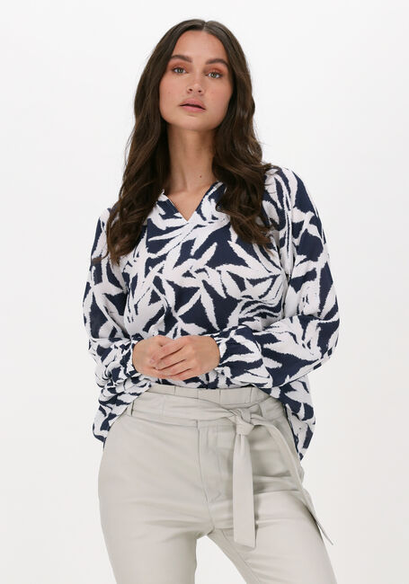 Blauwe KNIT-TED Blouses STANS - large