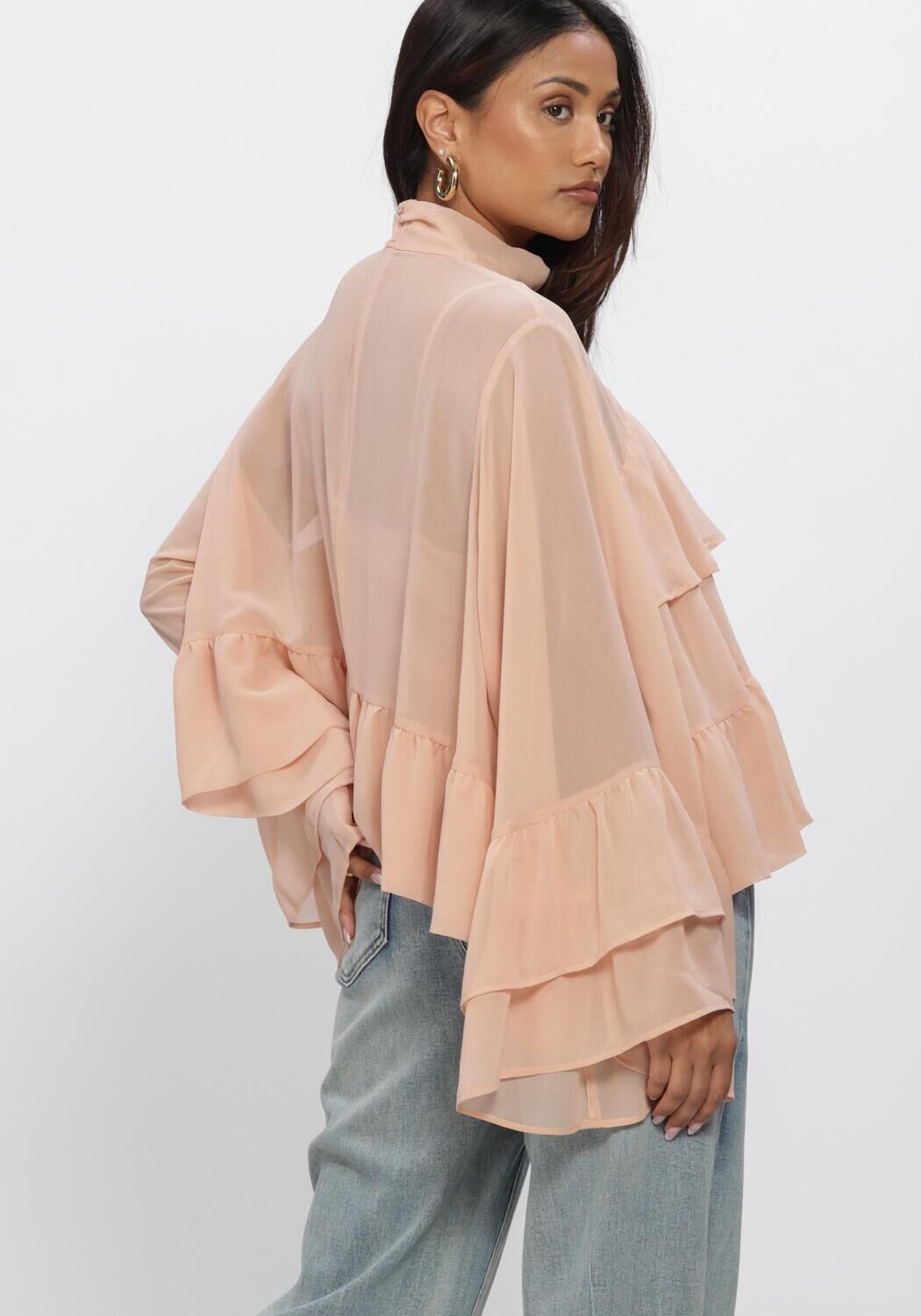 Perzik GESTUZ Blouses GZCHIFFANY BLOUSE - large