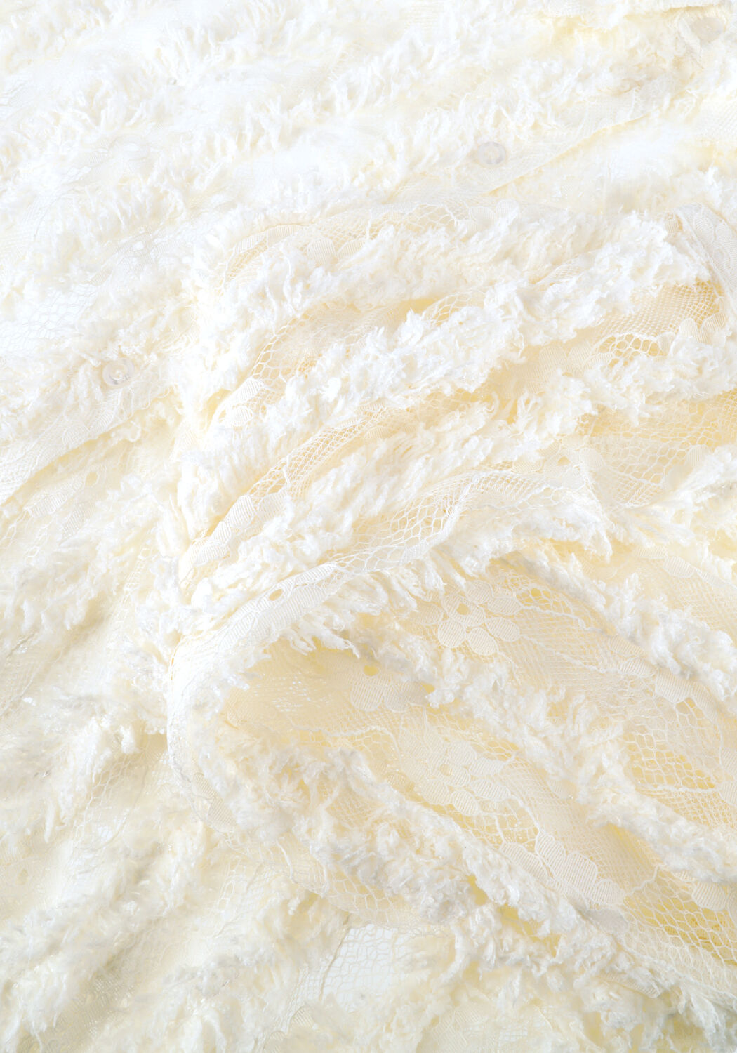 Gebroken wit Y.A.S. Blouses YASFRAYLY LS SHIRT - large