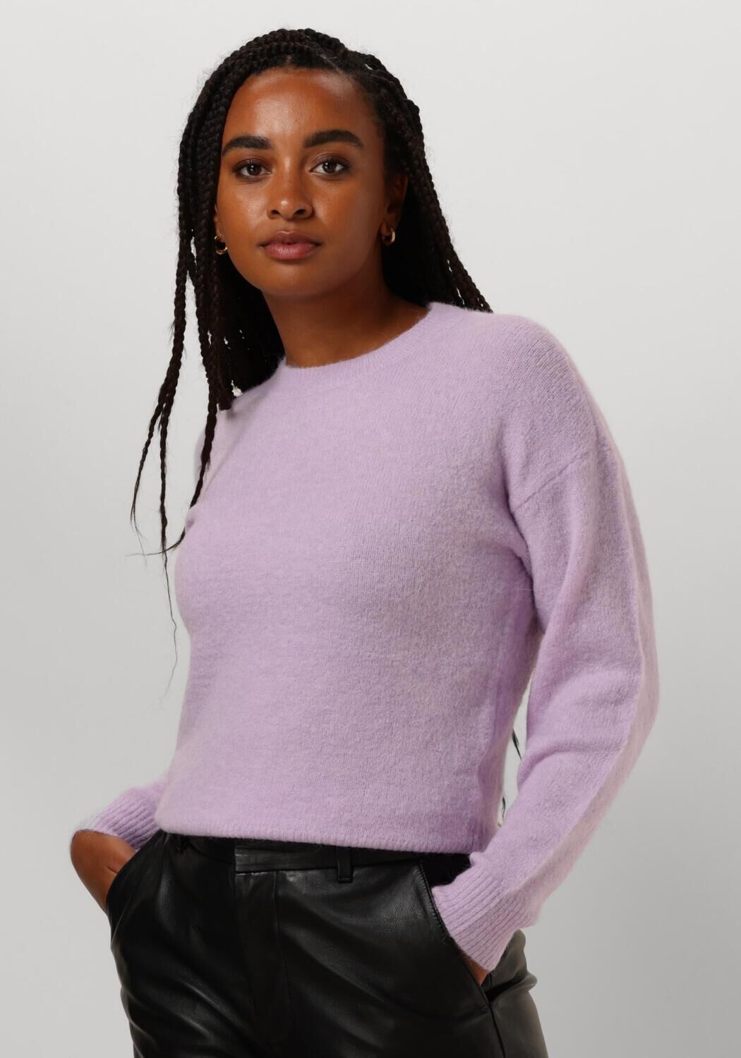 MSCH COPENHAGEN Dames Truien & Vesten Mschfestina Hope Pullover Paars