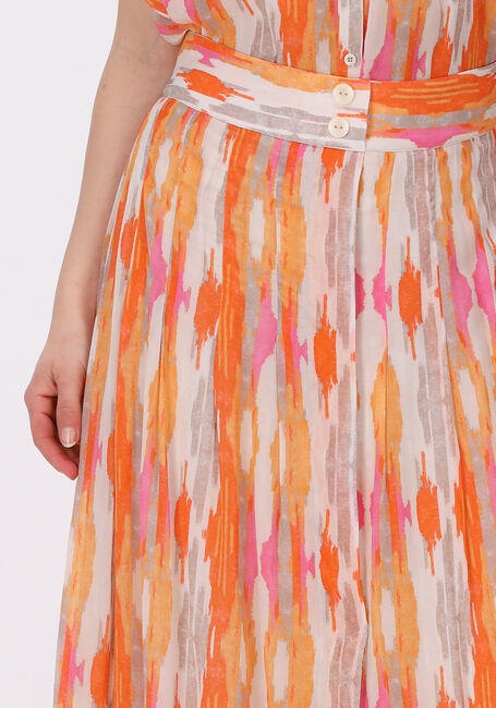Oranje CIRCLE OF TRUST Maxirok MALOU SKIRT - large
