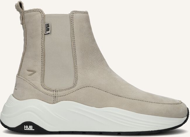 Taupe HUB Chelsea boots FLOW Taupe HUB Chelsea boots FLOW - large