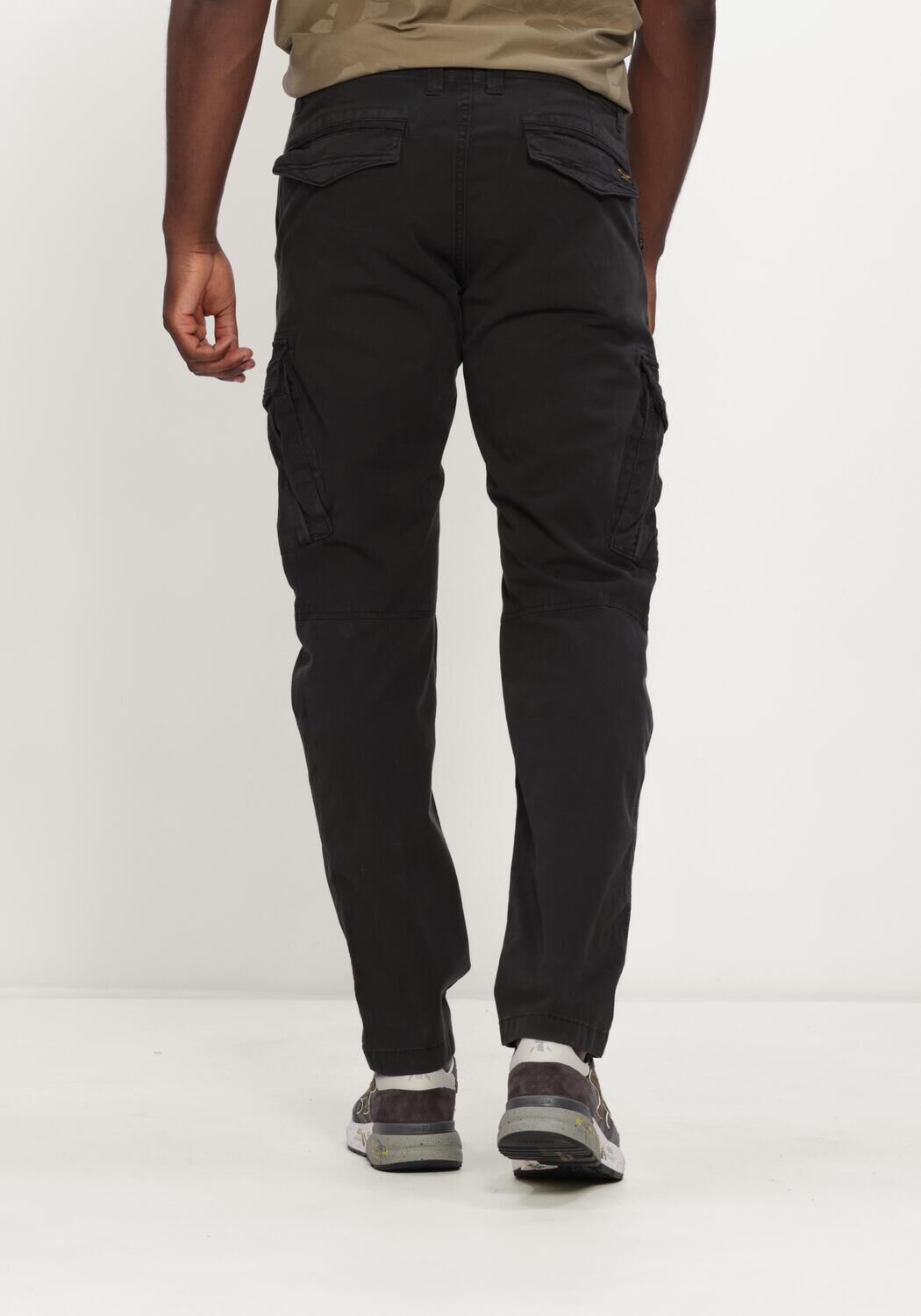 Donkergrijze PME LEGEND Cargobroeken NORDROP CARGO 3.0 STRETCH TWILL - large
