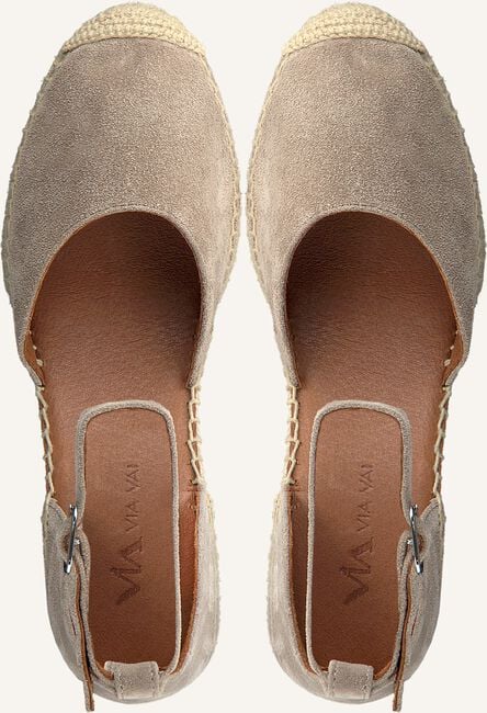 Taupe VIA VAI Espadrilles FLORA BRAID Taupe VIA VAI Espadrilles FLORA BRAID - large